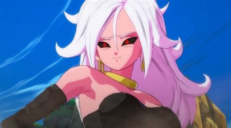 dragon ball fighterz trailer shows majin android 21 in action