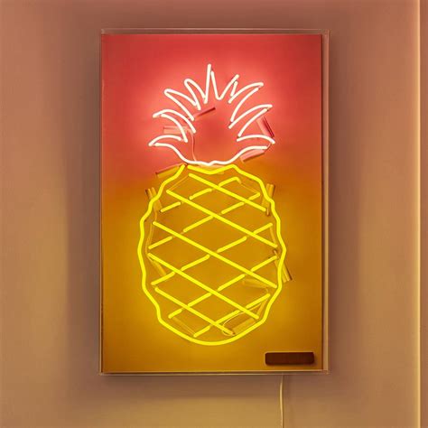 Pineapple Neon Light Sign By Brilliant Neon