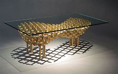 Depending on what type of table you have, they may be typical looking screws or they may be different needing a special tool. Half-Lap Joint Coffee Table - FineWoodworking