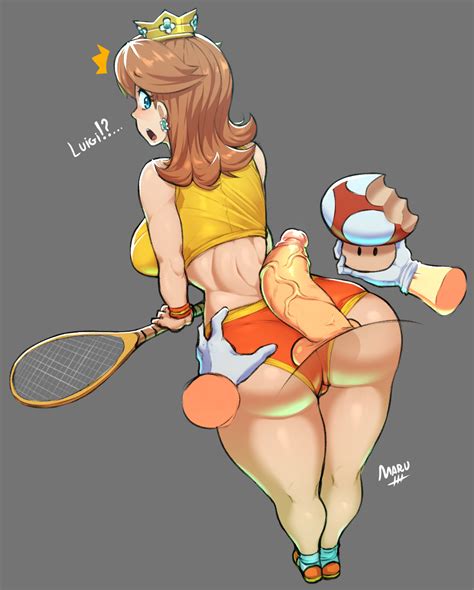 Maru Zyru Kun Princess Daisy Mario Series Mario Tennis Nintendo