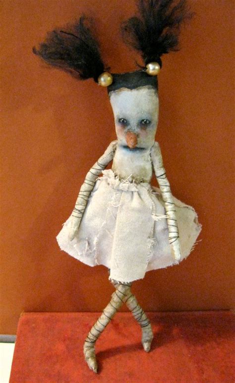 Weird Art Doll Creepy Doll Bizarrestitched Linen Spooky Odd Doll