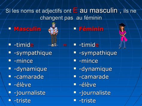 Adjectifs | Teaching french, Learn french, French adjectives