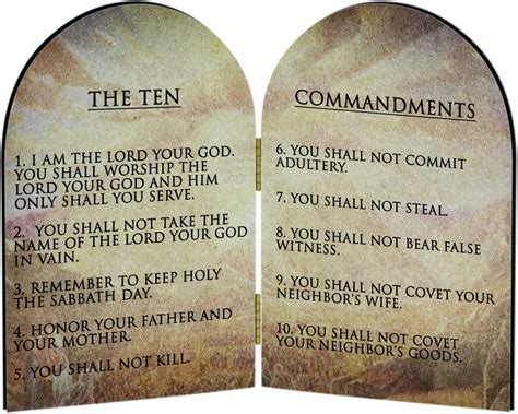 ten commandments catholic arched diptych catholic to the max online catholic store