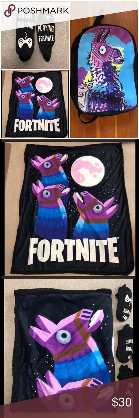 Fortnite Bundle Kids Accessories Fleece Blanket Fortnite