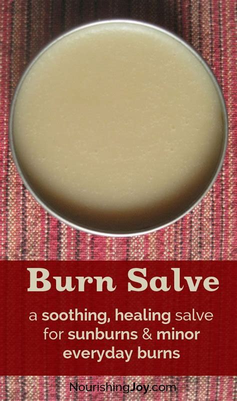Diy Burn Cream A Healing Soothing Burn Salve For Everyday Burns