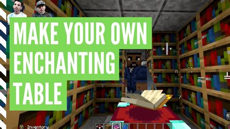 How To Make An Enchantment Table Minecraft Enchanting Table Recipe