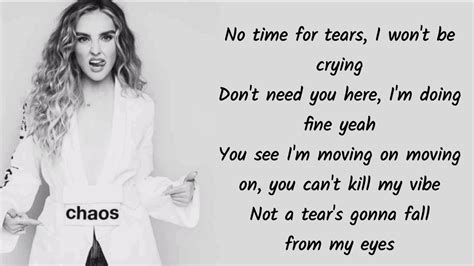 Nathan Dawe And Little Mix ~ No Time For Tears ~ Lyrics And Pictures