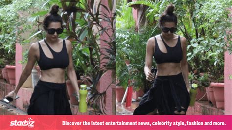 malaika arora sets internet on fire flaunting her much coveted midriff