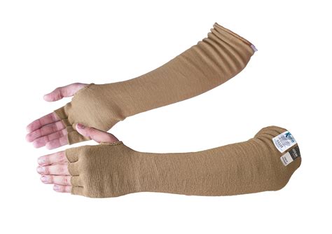 Cut And Heat Resistant Designer Arm Sleeves With Finger Openings Made