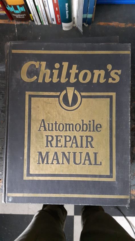 1953 Chiltons Automobile Repair Manual Vintage Ignition