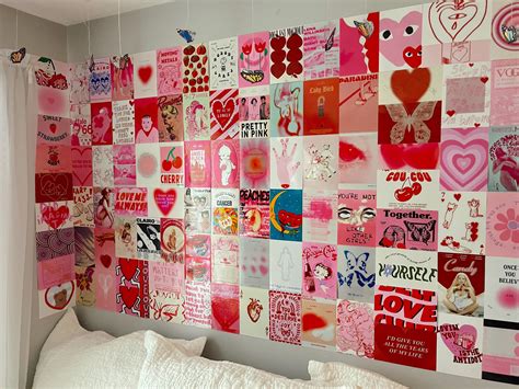 Indie 90s Aesthetic Wall Collage Kit Vsco Girl Room Decor Sweden