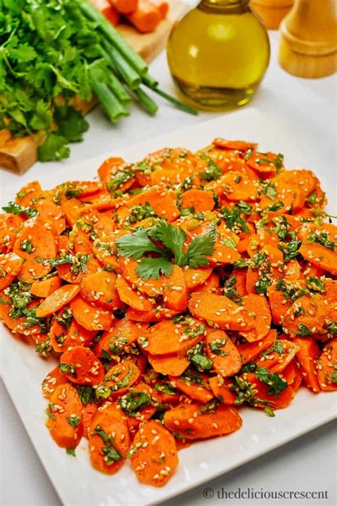 Moroccan Carrot Salad The Delicious Crescent