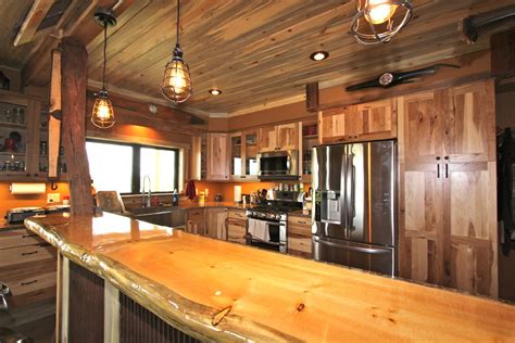 Man Cave Kitchen Rustic Kitchen Omaha By Merritts Quality