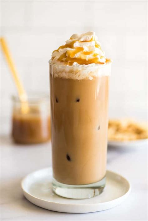 Caramel Macchiato Iced Coffee At Home How To Make A Caramel Iced