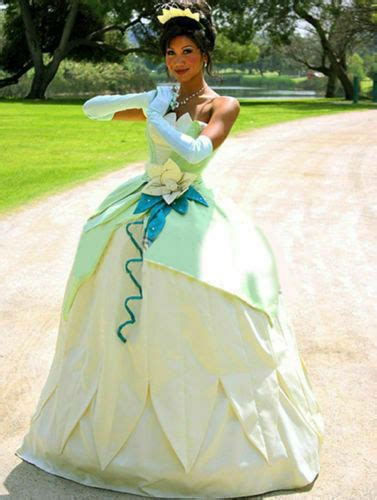 Tiana Princess Dress Costume Party Dress From The Princess And The Frog Cosplay Ebay