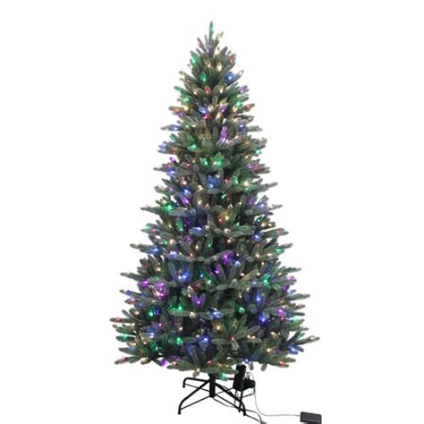 Holiday Living 75 Ft Pine Pre Lit Artificial Christmas Tree With 600