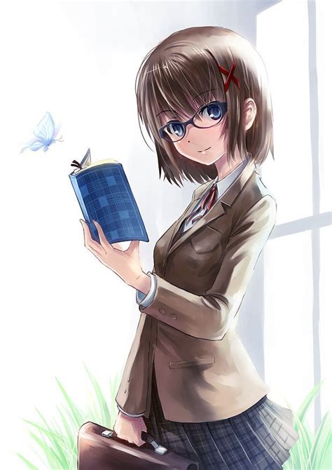 Are Studious Girls Your Type Hayate Yagami Fanart By