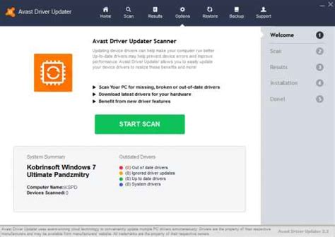 Makes your computer 100% healthy and protected. Avast Driver Updater İndir - Full v2.3.3