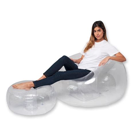 Blochair® Clear Inflatable Chair Inflatable Chair Inflatable