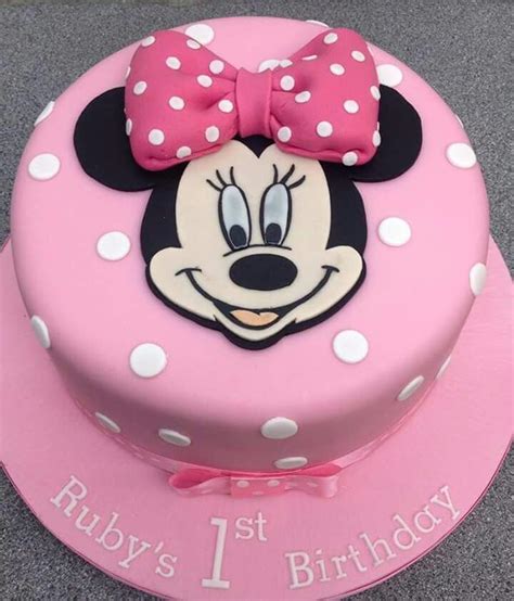 Birthday Cake Girls Minnie Mouse Birthday Cakes Birthday Cake