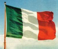 Sono disponibili in poliestere nautico o raso. La Bandiera Italiana