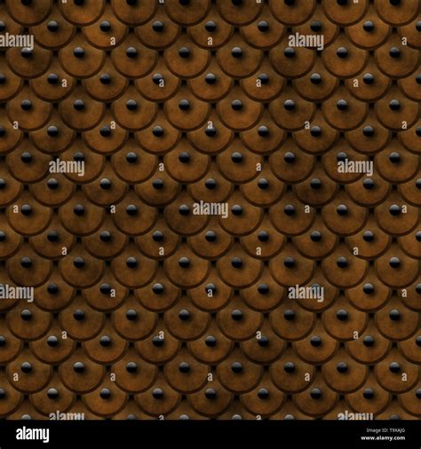 Studded Leather Seamless Texture Tile Stock Photo Alamy