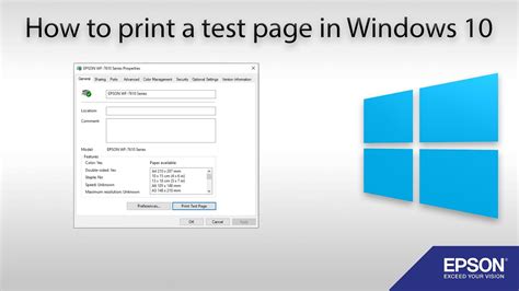 To fix the printer not detected or printer not working error after windows 10 creators update, below are several workable solutions, adapting to hp printers, epson, brother, kyocera and more method 1. How to Print a Test Page Windows 10 - YouTube