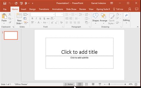 Changing Interface Color In Powerpoint For Windows