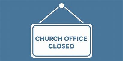Closed Office Church January December Offices Calendar