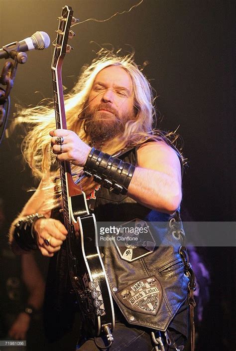 Zakk Wylde Of The Black Label Society Performs On Stage In Concert At