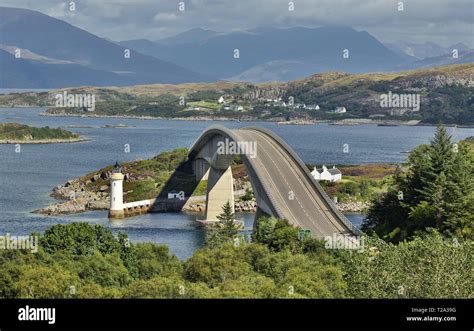 Skye Bridge Isle Of Skye Scotland Stock Photo Alamy