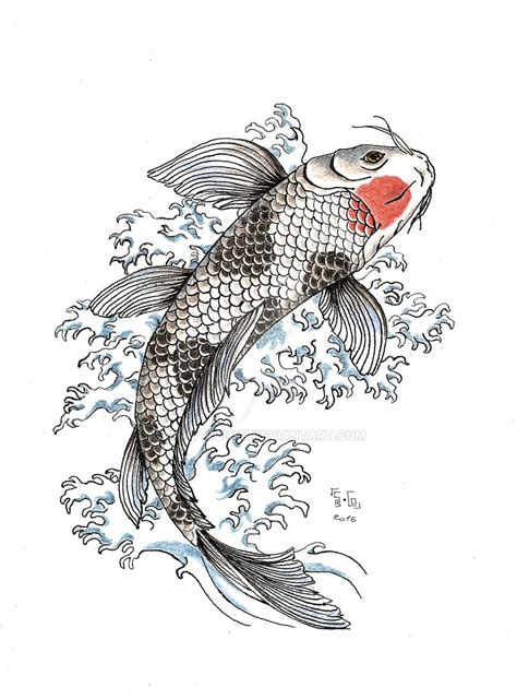 Koi By Samy Consu On Deviantart Koi Art Koi Tattoo Design Koi Fish