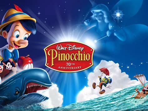 Walt Disney Pinocchio First Time Ever On 2 Disc Platinum Edition Disney Blu Ray And Dvd Desktop