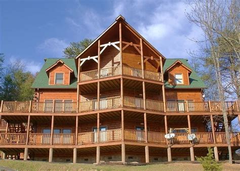 Choose A Large Group Cabin In Pigeon Forge For Big Fun Alpine Chalet
