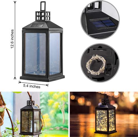 Solar Lantern Lights Outdoor Sunwind Waterproof Solar Table Lamp