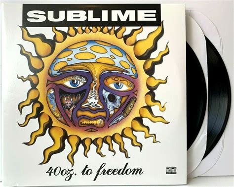 Sublime 40oz To Freedom Geffen Gatefold Insert Lp Vinyl Record