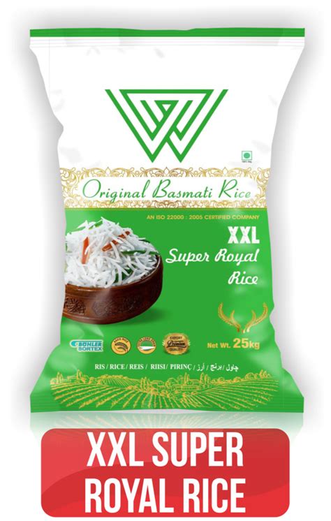 Mwb Gold 25 Kg Xxl Super Royal Rice At Rs 98kg Organic Basmati Rice