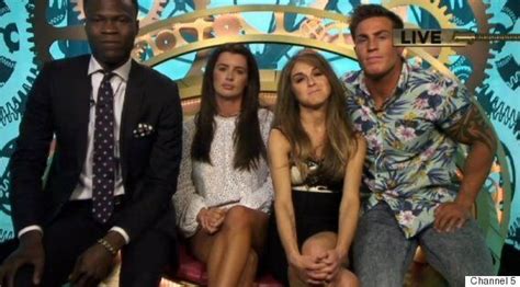 Big Brother Marc Oneill Helen Wood Nikki Grahame And Brian Belo Enter The Main House And