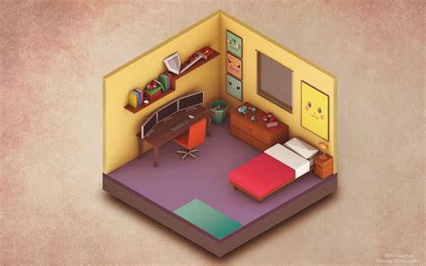 Isometric Wallpapers Top Free Isometric Backgrounds Wallpaperaccess