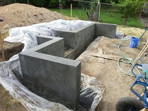 Figure out how long and tall you want your retaining wall and make sure there is enough space for the wall blocks to fit. Concrete masonry retaining wall? - DoItYourself.com Community Forums