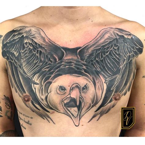 63 Magnificent Eagle Tattoos For Men To Try Right Now On Chest Psycho