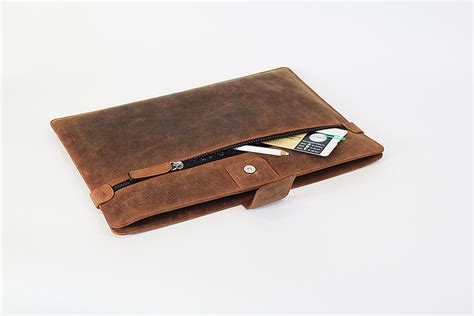 Dell Xps Leather Case Personalized Leather Laptop Sleeve 13in Etsy Uk