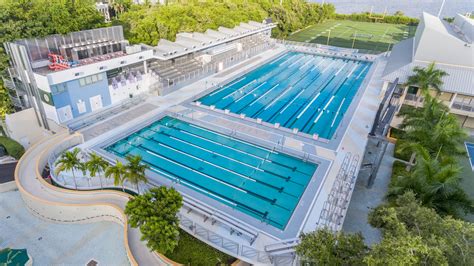 The Ransom Everglades Aquatic Center Miami Florida Commercial Pool