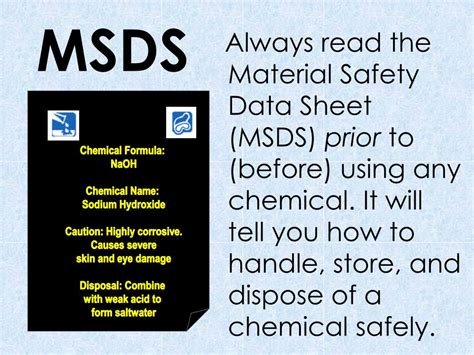 Orbital technologies corporation 1212 fourier drive madison the normal convention for data presentation uses oxide formulae from an assumed oxidation state for each element (with the exception of fe) and. PPT - MSDS PowerPoint Presentation, free download - ID:5475588