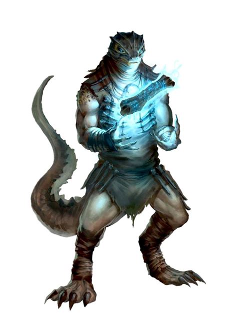 Male Druid Or Sorcerer Lizardfolk Iruxi Pathfinder 2e Pfrpg Dnd Dandd 3