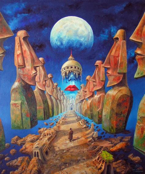 Jaroslaw Jasnikowski Surrealist Painter Surrealism Painting Surreal Art Visionary Art