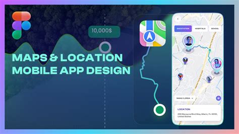 Maps App Design Figma