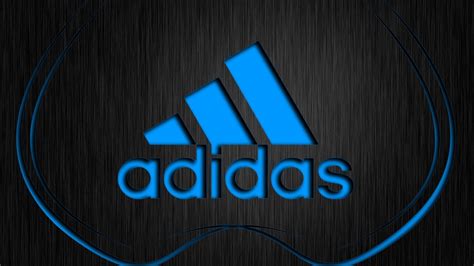 Adidas Blue Logo 1920 X 1080 Hdtv 1080p Wallpaper
