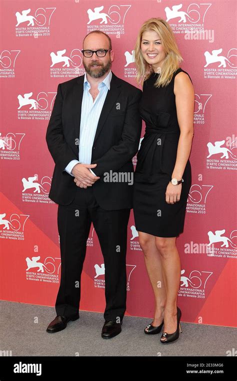 Paul Giamatti And Rosamund Pike Attends The Barneys Version