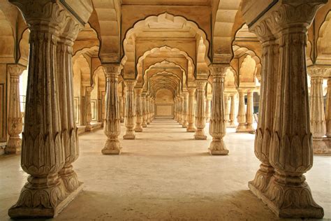 Amber Fort Einzigartige Festung Bei Jaipur